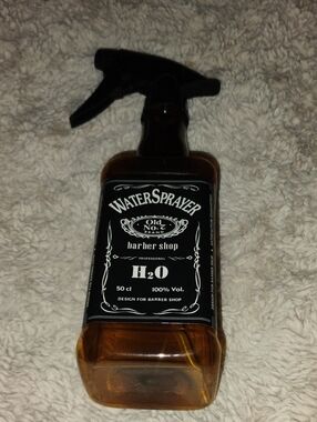 Water Sprayer Bottle for Women Bath & Body Tools - Black & Amber